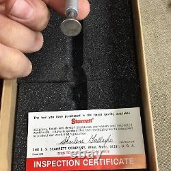 Starrett Dial Indicator 656-611 with Custom Ordered 6 Stem Brand New in Box XXX