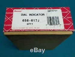 Starrett Dial Indicator 656-617J. 400 Range. 0001 New in Box