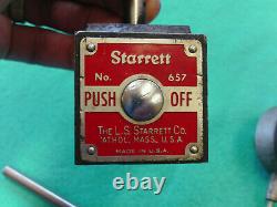 Starrett Dial Indicator Holder & Magnetic Base 657 / 25-141