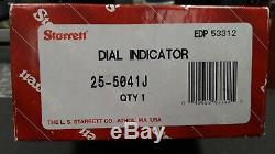Starrett Dial Indicator Model 25-5041j Size 0-5 X. 001