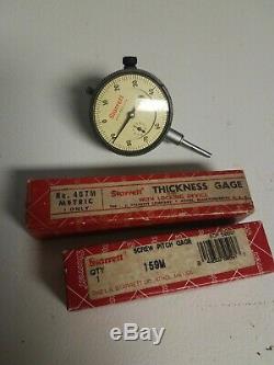 Starrett Dial Indicator Pitch Thickness Gage