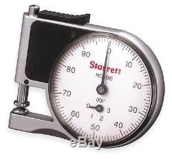 Starrett Dial Indicator PocketGage, 0 to 0.375 In 1010Z