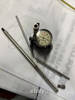 Starrett Dial Indicator Range, 0-100.001 Grads micrometer gauge with tubes