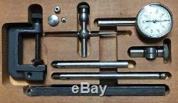 Starrett Dial Indicator Set #196 Precision Tool in Wood Case. BEAUTIFUL