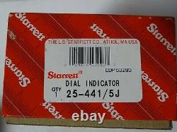 Starrett Dial Indicator, Stud Mount, EDP53293