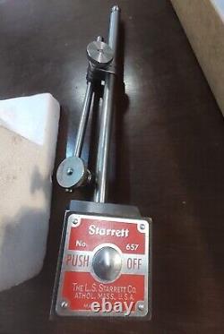 Starrett Dial Indicator With Mag Base Ind Holder