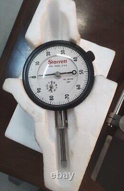 Starrett Dial Indicator With Mag Base Ind Holder