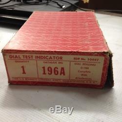 Starrett Dial Test Indicator 196A