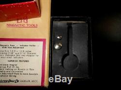 Starrett Dial Test Indicator 196B1 (. 001in) & Lufkin Miti-Mite Magnetic Base