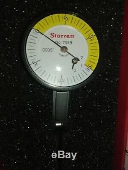 Starrett Dial Test Indicator, Hori, 0 to 0.060 In 709BZ