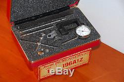 Starrett Dial Test Indicator Kit 196a1z Case & Box, Near Mint Condition