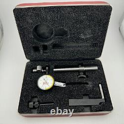 Starrett Dial Test Indicator No. 708A. 0001 Dovetail Mount Kit with Case