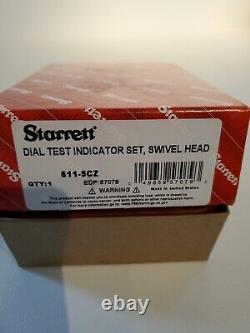 Starrett Dial Test Indicator Set 811-5CZ