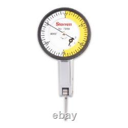 Starrett Dial Test Indicator with Dovetail Mount and Case White Dial 709BZ
