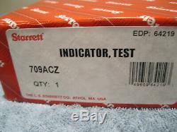 Starrett Dial Test Indicator withAccessories Model-B709 ACZ Machinist Tools