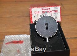 Starrett Dial indicator 656-617 jewel bearing machinist inspection gauge tool