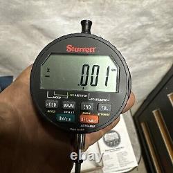 Starrett F2730IQ Digital Electronic Dial Indicator 0-1/0-25mm. 00005/0.001mm