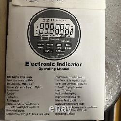 Starrett F2730IQ Digital Electronic Dial Indicator 0-1/0-25mm. 00005/0.001mm