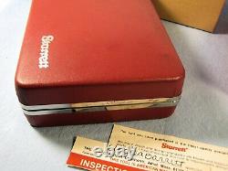 Starrett High Precision # 708A Indicator Set with Box Used