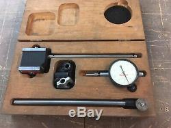 Starrett Indicator Set With Dial Indicator and Case Bridgeport Mill