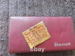 Starrett Last Word 711 Dial Indicator with Case