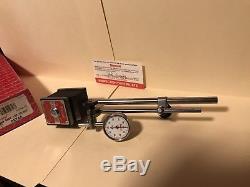 Starrett Magnetic Base 657 with dial indicator 196B1