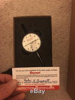 Starrett Magnetic Base 659 A 659A With Dial Indicator 25-441j