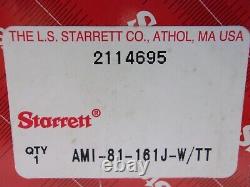 Starrett Metric, 81-161 J, Dial Indicator, 0.002mm/. 5mm Range, 0261a
