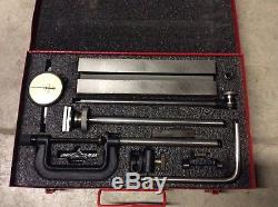Starrett Model 655 Inspection Set with Federal Dial Indicator