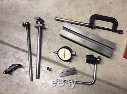 Starrett Model 655 Inspection Set with Federal Dial Indicator
