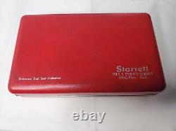 Starrett NO. 196A Universal Dial Indicator Set USA