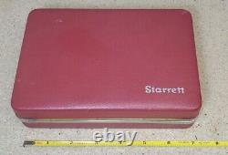 Starrett No. 1015A 431 0 to. 500 portable thickness gage NICE. 0005