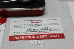 Starrett No. 196 A1Z Dial Universal Test Plunger Indicator