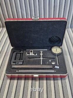 Starrett No 196 Dial Indicator Complete in Box Machinist Tooling Lathe Mill