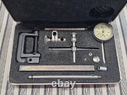 Starrett No 196 Dial Indicator Complete in Box Machinist Tooling Lathe Mill