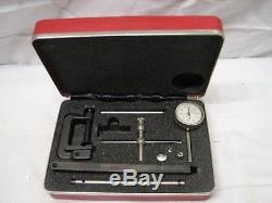 Starrett No. 196 Dial Indicator Gauge Set withAccessories/Box Machinist Gage Tool