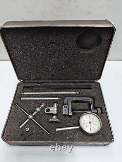 Starrett No. 196 Dial Indicator Set Back Plunger Style 196-A1Z