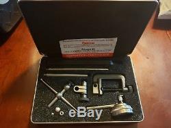 Starrett No. 196 Dial Test Indicator Set withCase 196A1Z