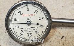 Starrett No. 196 dial indicator set