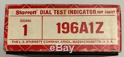 Starrett No 196A1Z Dial Test Indicator Vintage Tools