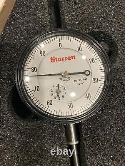 Starrett No. 25-441 Dial Indicator 0-1.001