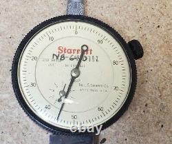 Starrett No. 644-441 dial depth gage indicator type 0 3.001 Made in USA