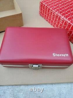 Starrett No. 645 645A5Z Dial test Indicator Set excellent