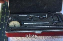 Starrett No. 645A5Z Heavy Duty Dial Test Indicator Set with Hard Case Complete