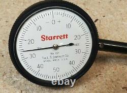 Starrett No. 651 dial indicator set NICE