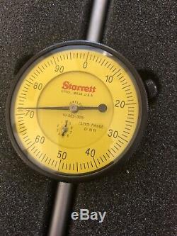 Starrett No. 655-3081 75mm 0-100 Dial