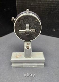 Starrett No 655-441-5 Large Face Dial Indicator & Comparator Stand Machinist