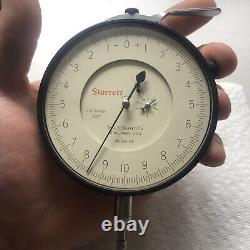 Starrett No 656-517.0001.400 Range 3.5 Face Dial Indicator