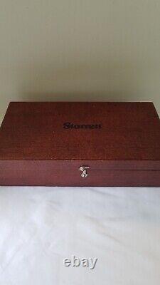 Starrett No. 657 Mag Base with No. 25-131 Dial Indicator New in Wooden Box