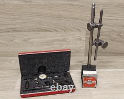 Starrett No. 657 Magnetic Base With No. 711 Last Word Indicator